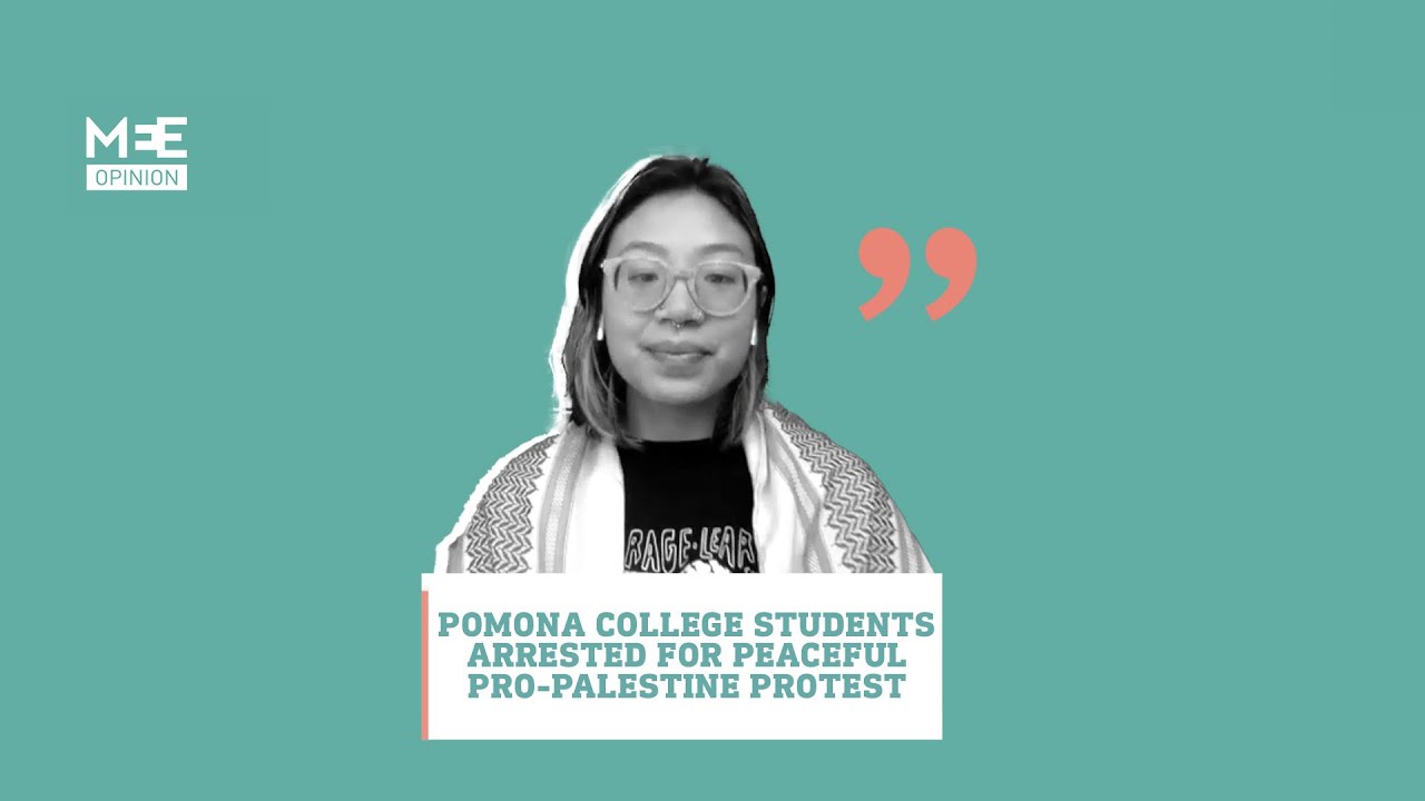 Pomona College students arrested for peaceful pro-Palestine protests