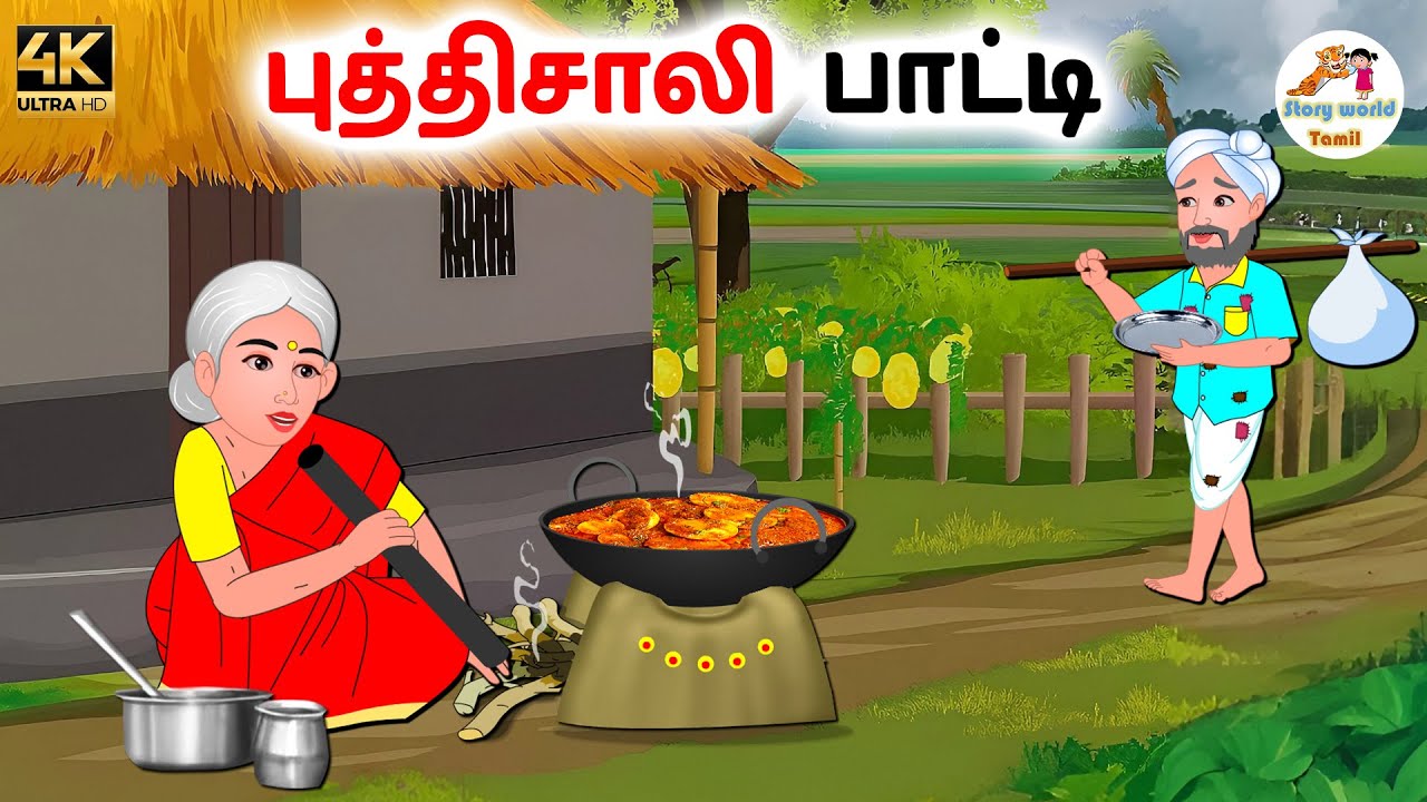 புத்திசாலி பாட்டி | Tamil moral stories | Tamil stories | Stories in tamil | Story world Tamil