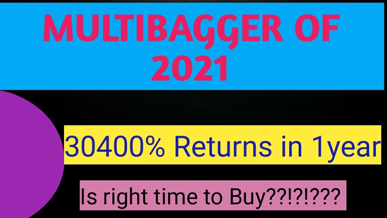 Multibagger Stock of 2021!!!! 30000% Returns in one year