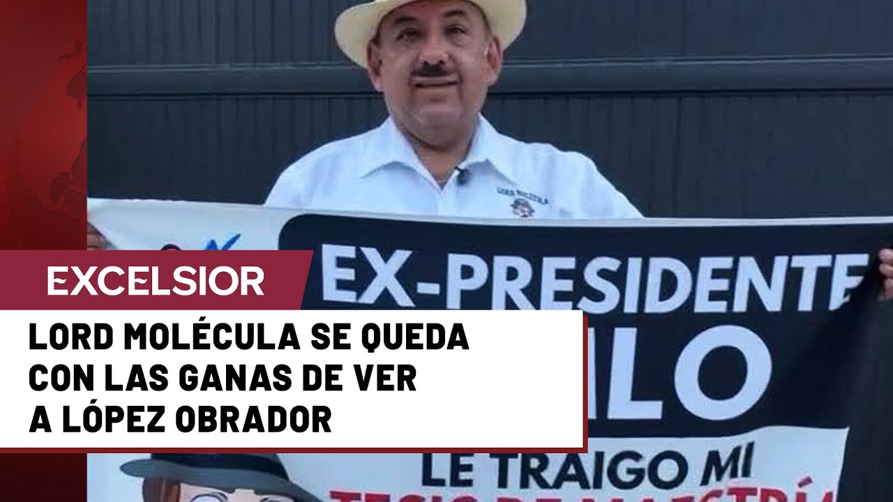 Lord Mol&eacute;cula viaja a Palenque para ense&ntilde;arle su tesis de maestr&iacute;a a L&oacute;pez Obrador