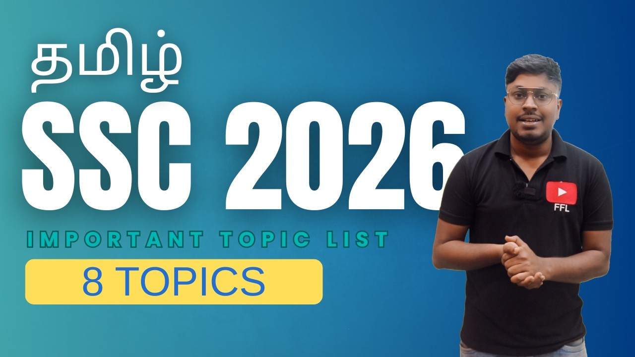 SSC CGL 2026 || Important Topic List with daily Plan