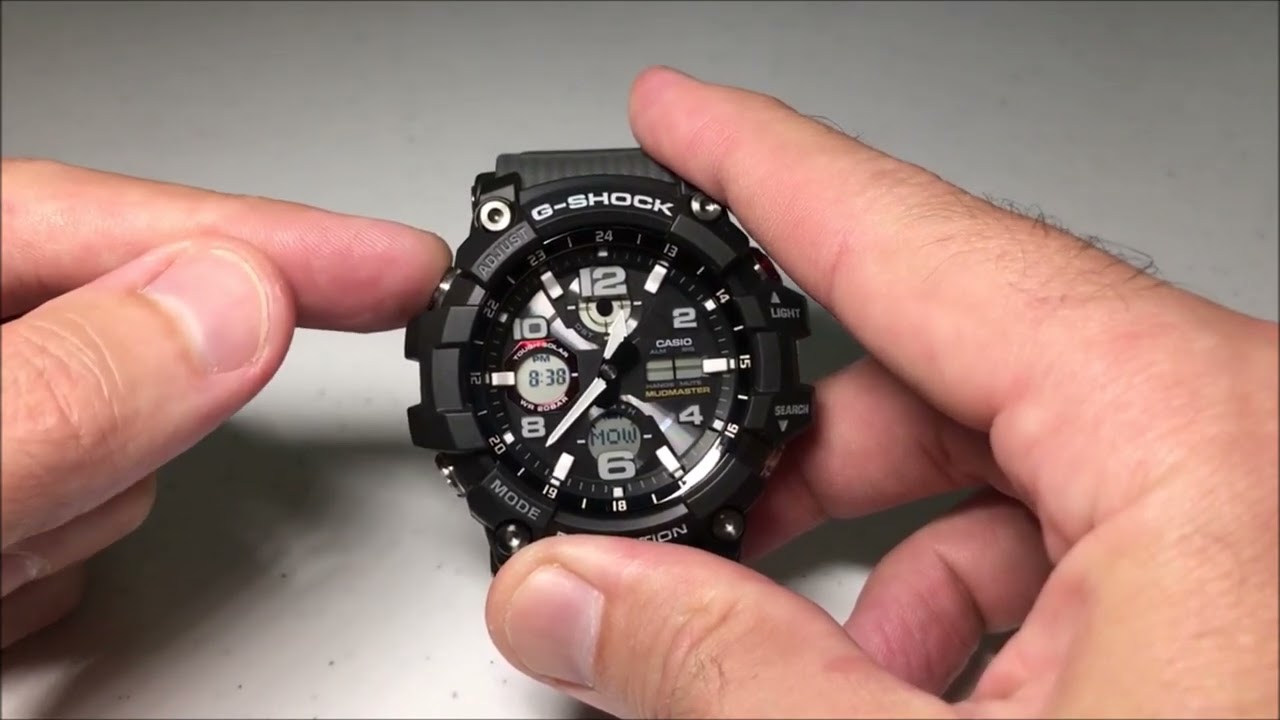 Casio G-Shock: World Time mode (GSG-100-1A8)