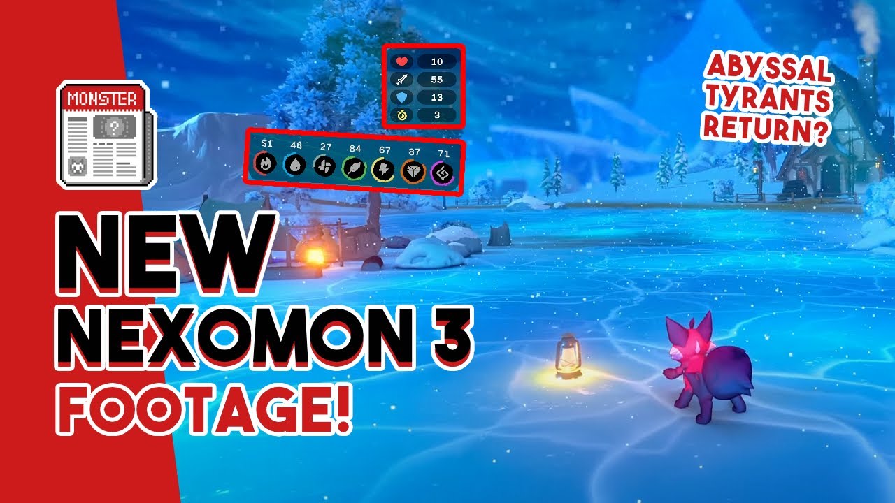 The LATEST Nexomon 3 Footage Just Dropped! | Abyssal Tyrants? Biomes? Nexopedia and More!