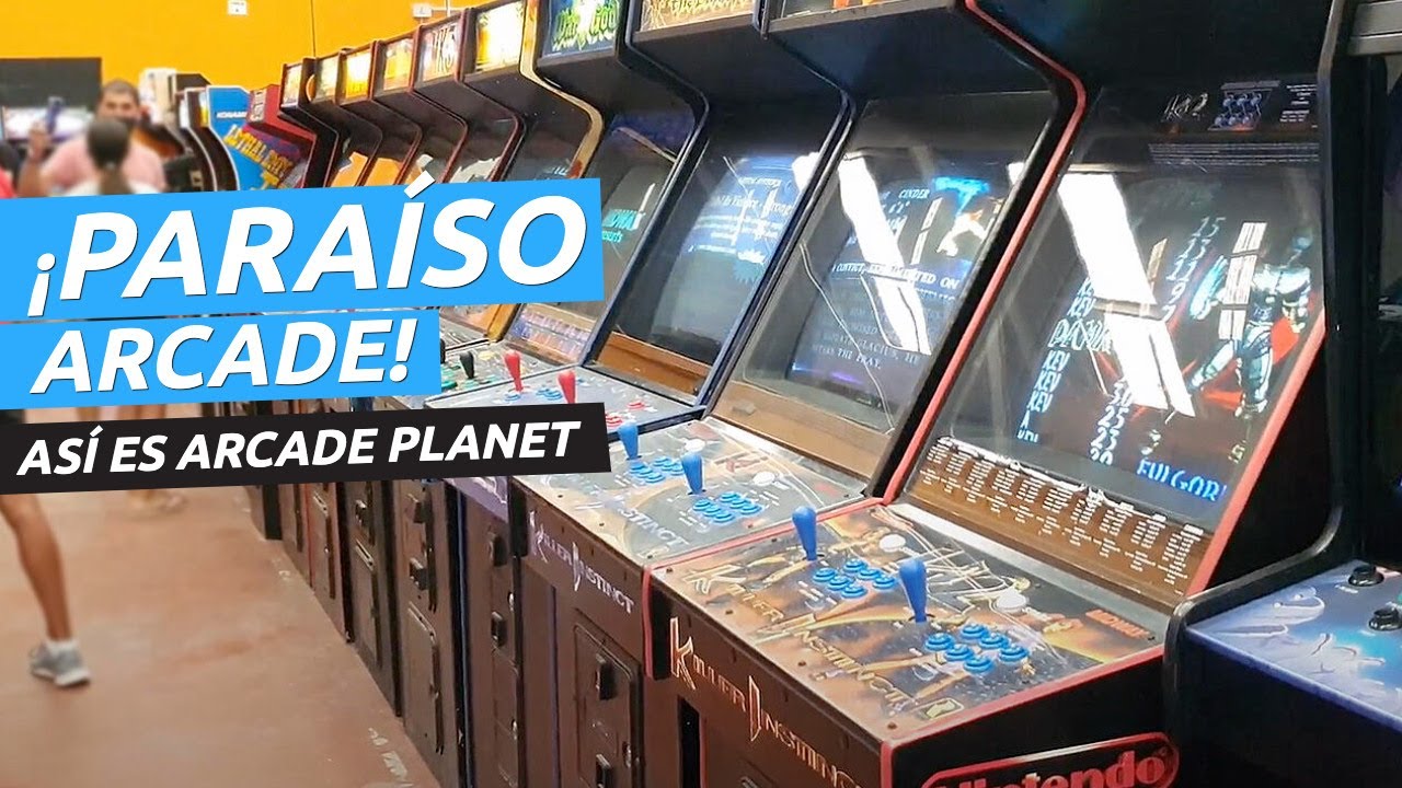 ¡El salón recreativo MÁS GRANDE de España! Visitamos Arcade Planet
