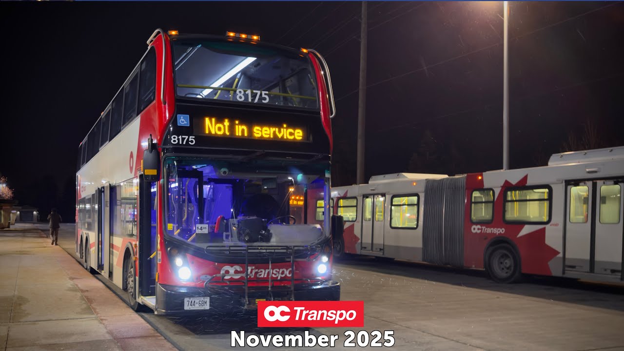 🌃 | OC Transpo Route 68 Terry Fox | #octranspo 