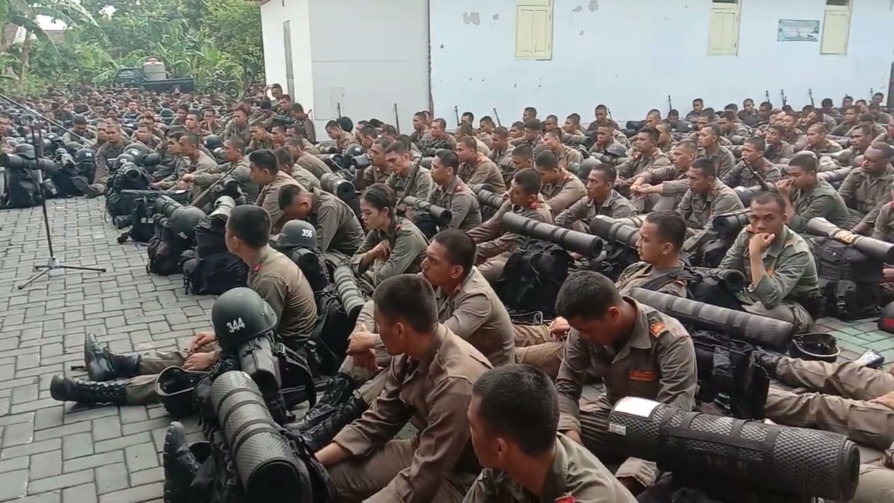 Kunjungan brimob watukosek pasuruan 