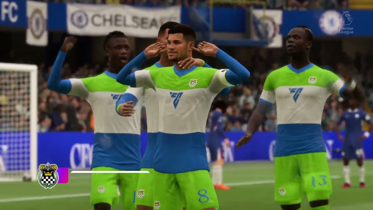 Chelsea 1-1 Pearce | Premier League Highlights 25/26 Career Mode 