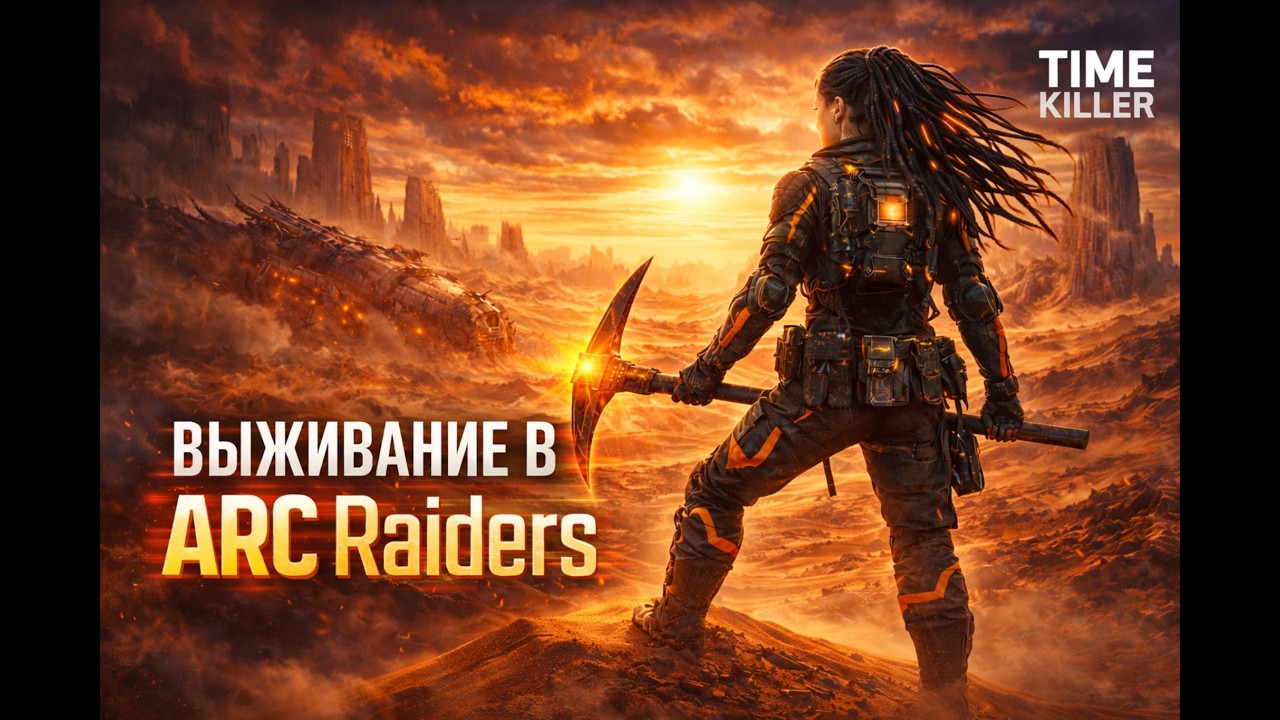 НАСТОЯЩЕЕ ВЫЖИВАНИЕ В ARC Raiders (Карта Погребенный Город Дневной и Ночной Рейд)