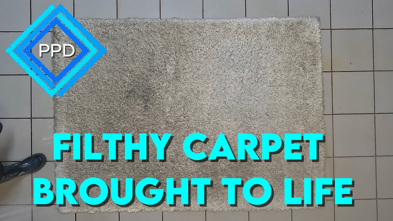 PPD - Destroyed Carpet Cleaned - AMSR Carpet Cleaning - Pranie Dywanów