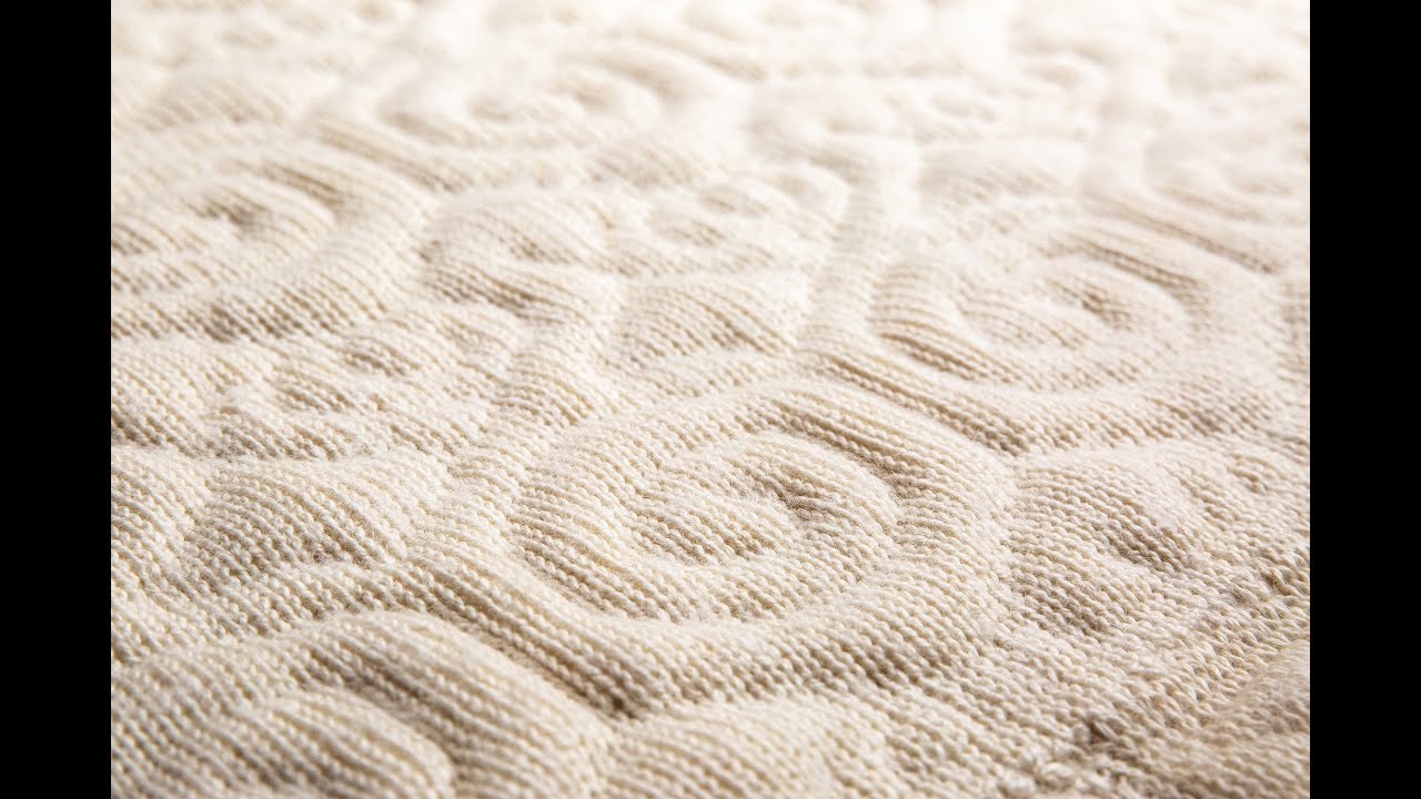 justine lee knitted quilt design