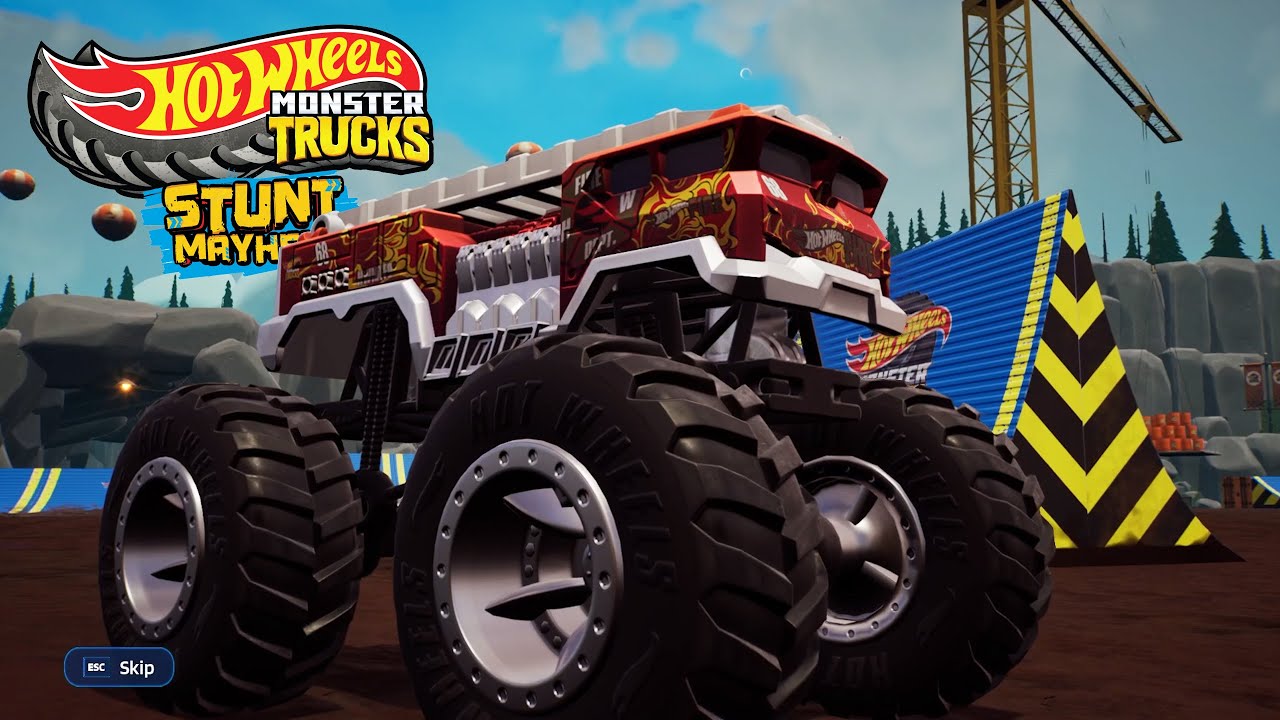 Hot Wheels Monster Trucks: Stunt Mayhem 5 Alarm