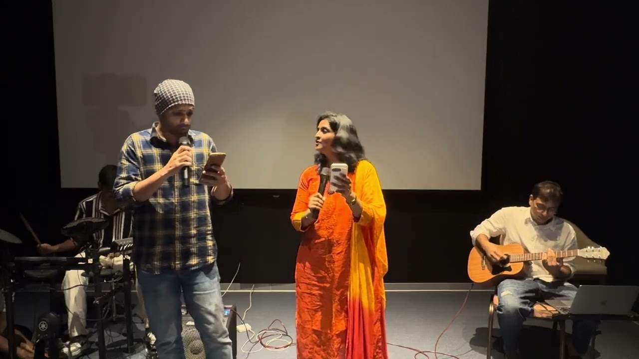 Manippaya - Nithya, Manoj - Mic Testing 1..2..3.. The Courtyards Harmony 