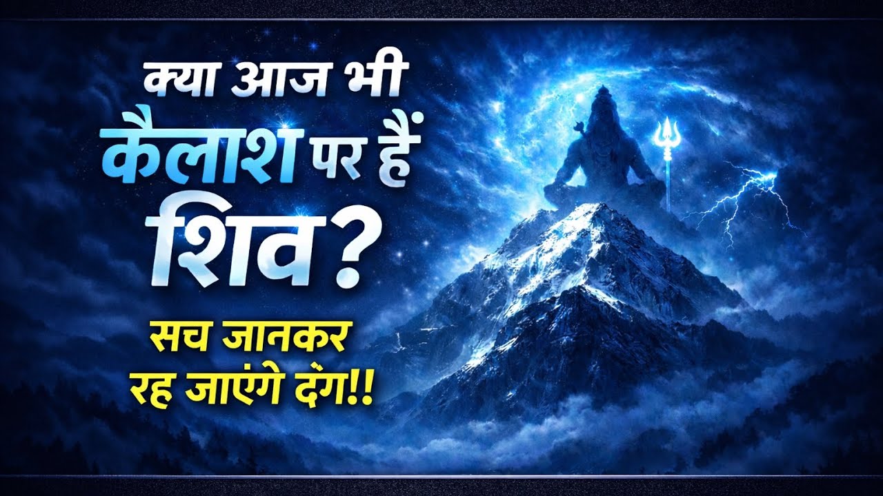 क्या भगवान शिव आज भी कैलाश पर विराजमान हैं? || Kya Bhagwan Shiv Aaj Bhi Kailash Par Virajman Hai??