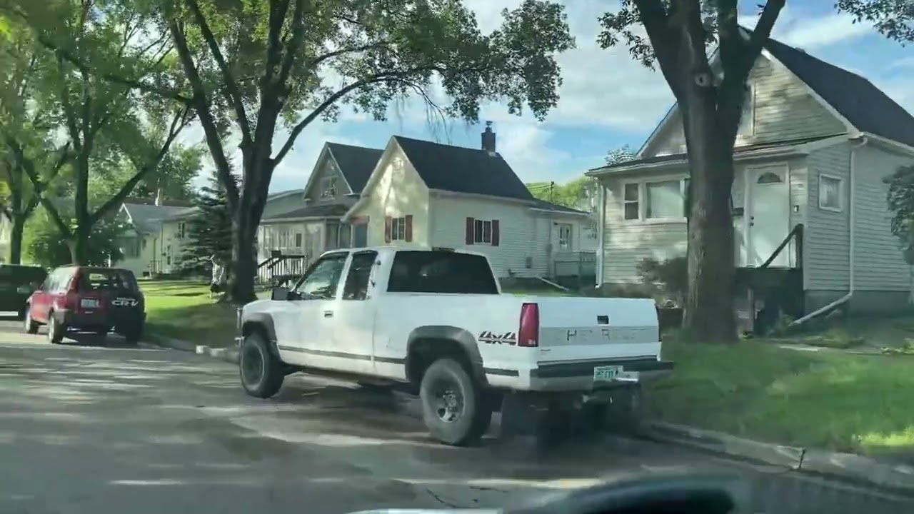 Near North neighborhood drive thru in Grand Forks, North Dakota