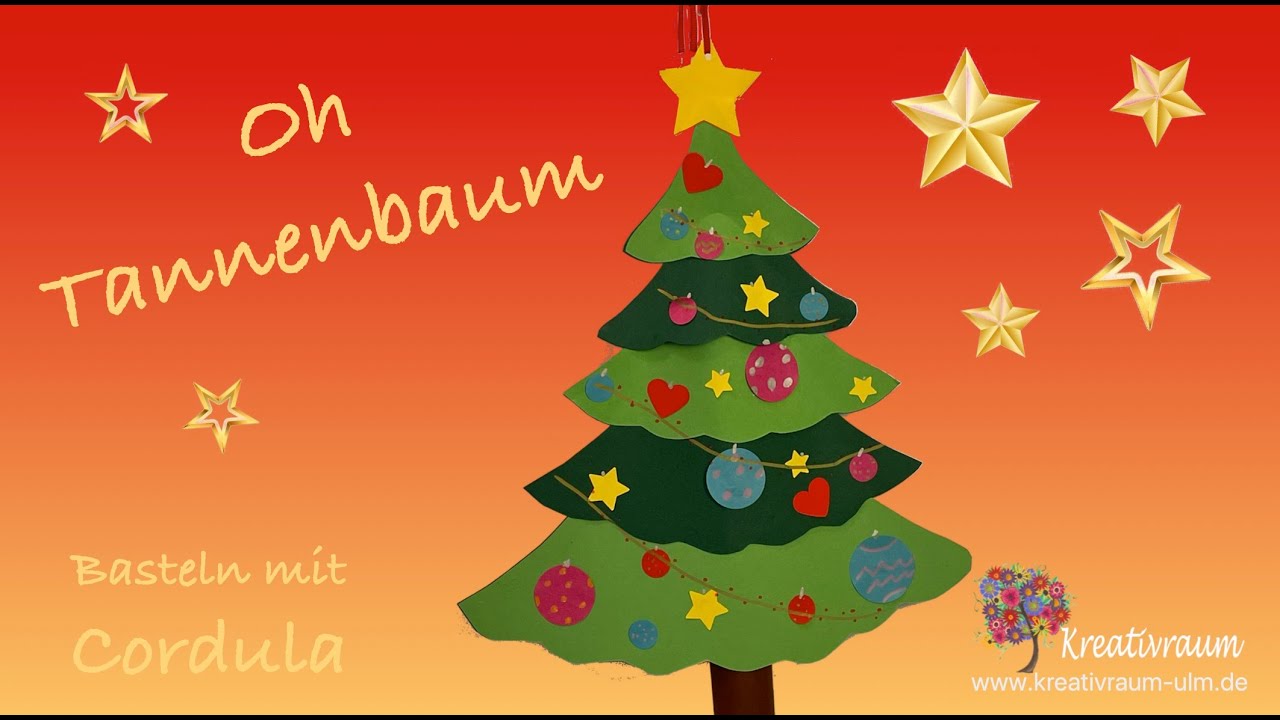 Oh Tannenbaum 2022 – Adventsbasteln mit Cordula