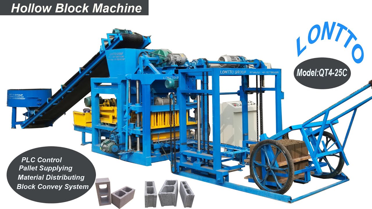 QT4-25C Concrete Block Machine -2020 - New