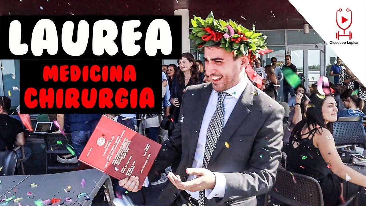 VI PORTO CON ME AD UNA LAUREA DI MEDICINA E CHIRURGIA