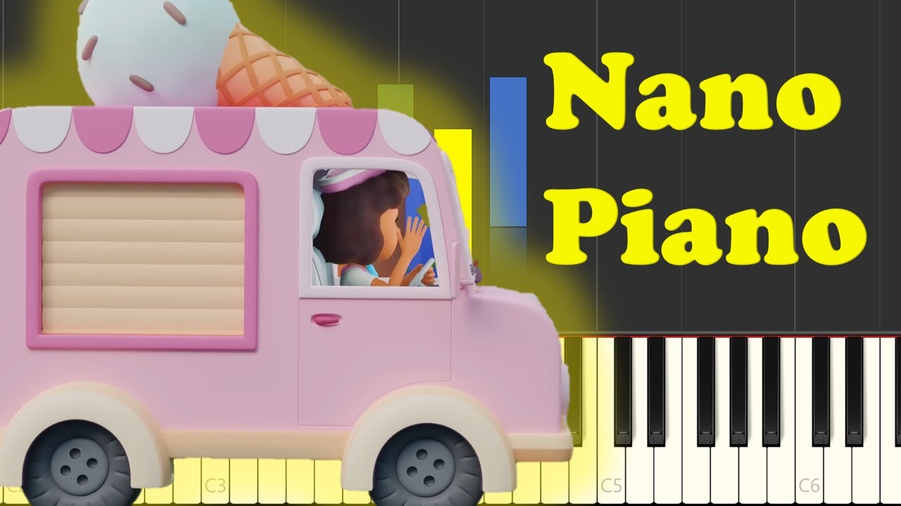 🎹 Super Simple Songs – I Love My Garbage Truck | Piano Tutorial (Nano Piano)