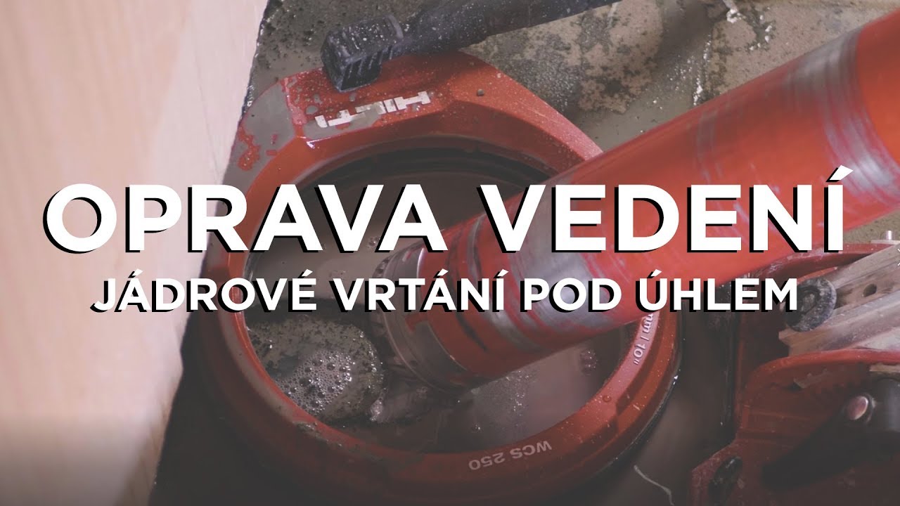 J&aacute;drov&eacute; vrt&aacute;n&iacute; pod &uacute;hlem - oprava rozvodu pod deskou