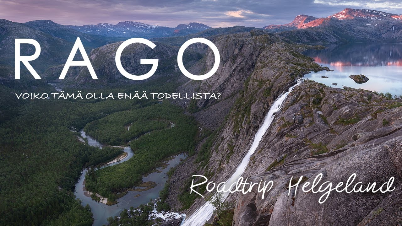 Norja Helgeland roadtrip - Upea Ragon kansallispuisto