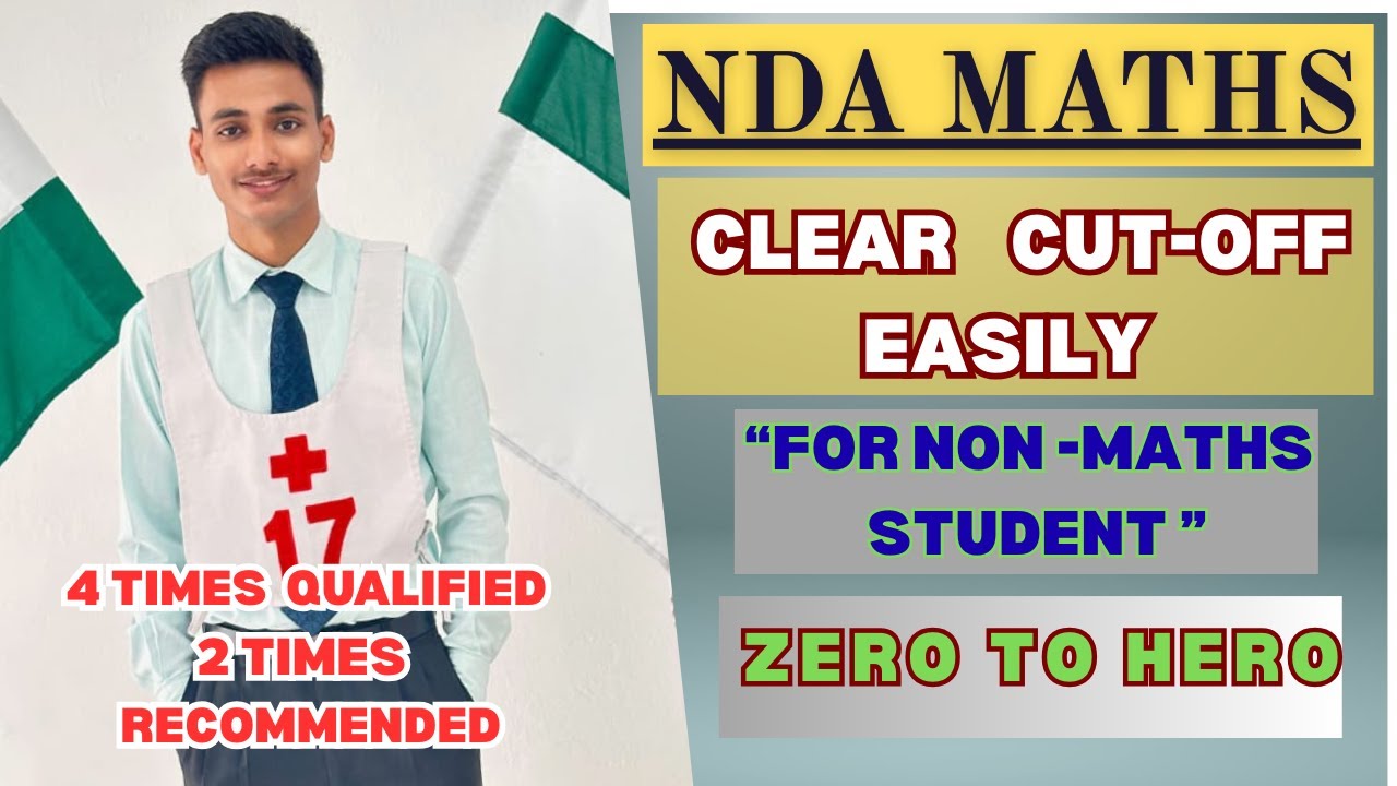 🔥Clear NDA Maths Cutoff with Smart Strategy & No Full Syllabus | NDA 01 2026 |