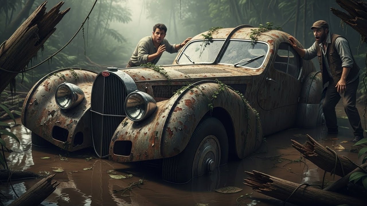 ASMR Car Restoration! Full Restoration Journey of Bugatti Type 57SC Atlantic 1936