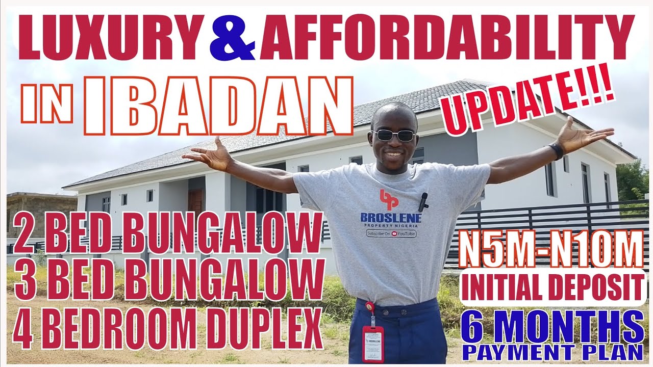 HOUSE FOR SALE IN IBADAN: 4 BEDROOM DUPLEX, 3 BEDROOM BUNGALOW, 2 BEDROOM BUNGALOW 4 SALE IN IBADAN