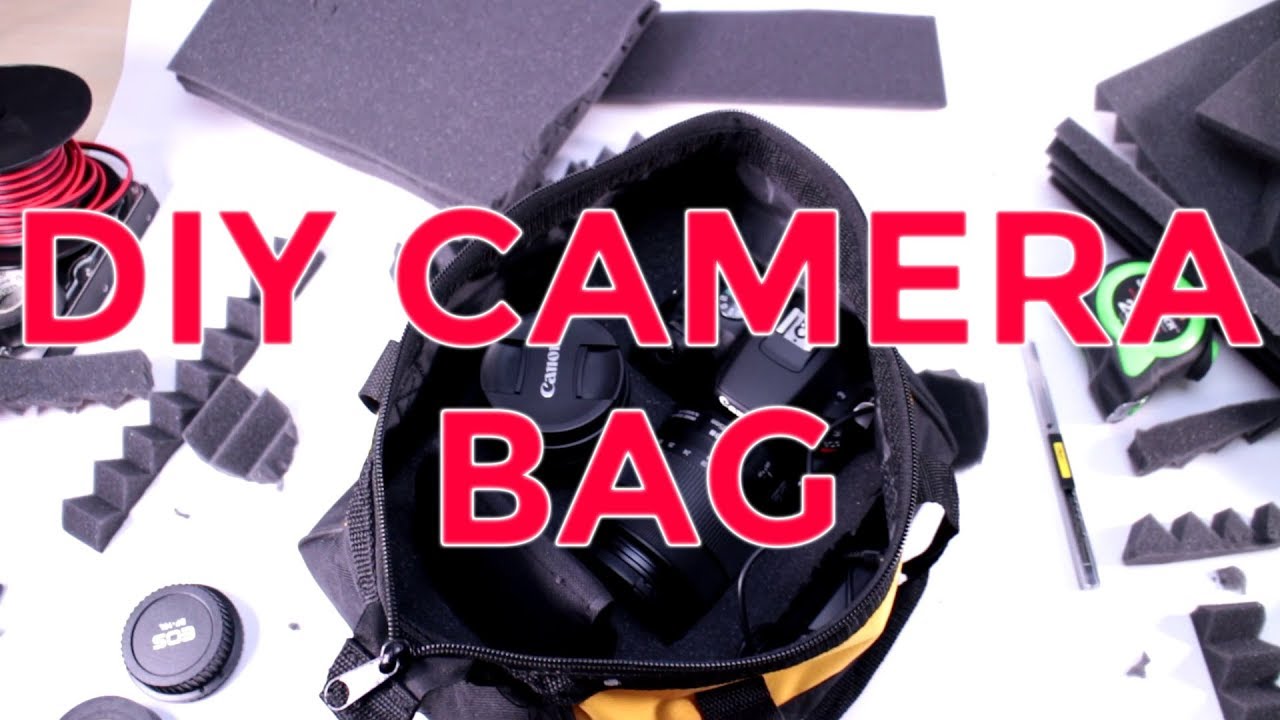 Making a DIY Camera Bag out of a cheap Tool Bag?