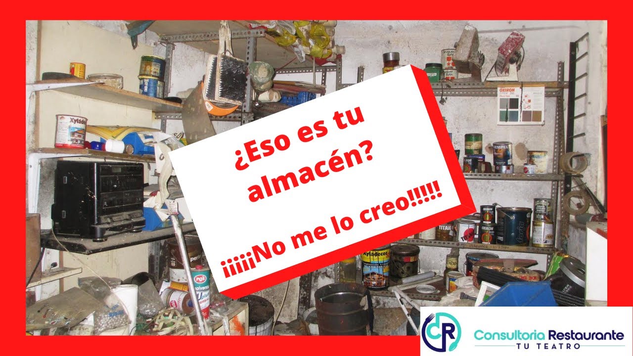 ¡¡¡COMO organizar el ALMACÉN