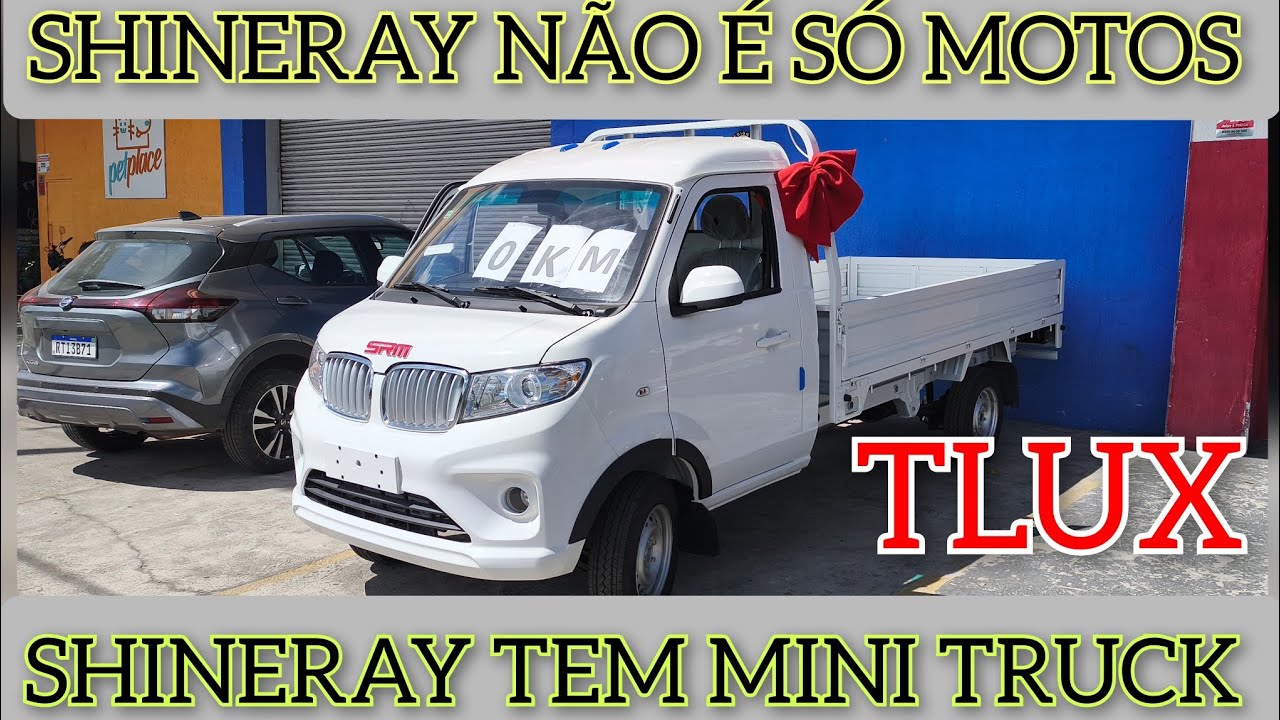 Conheça o MINI TRUCK SHINERAY TLUX / a shineray não é só motos 
