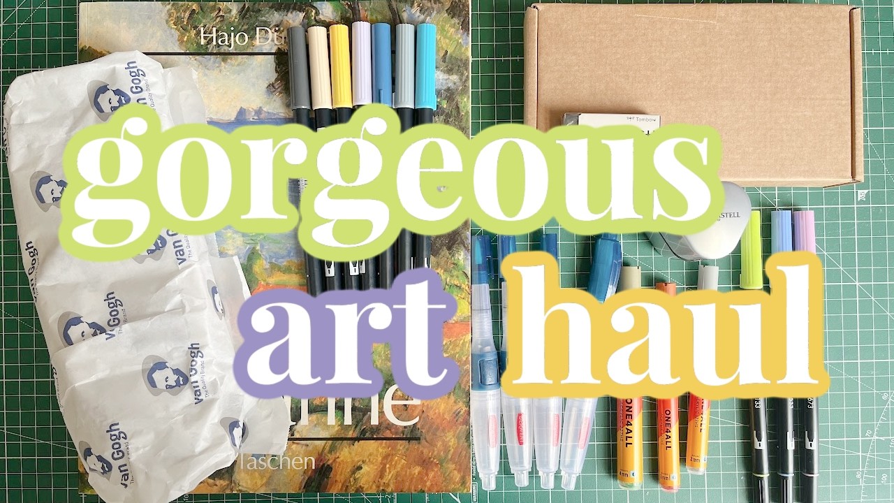 A perfect Spring art haul! 😍 ✏️ 🪻
