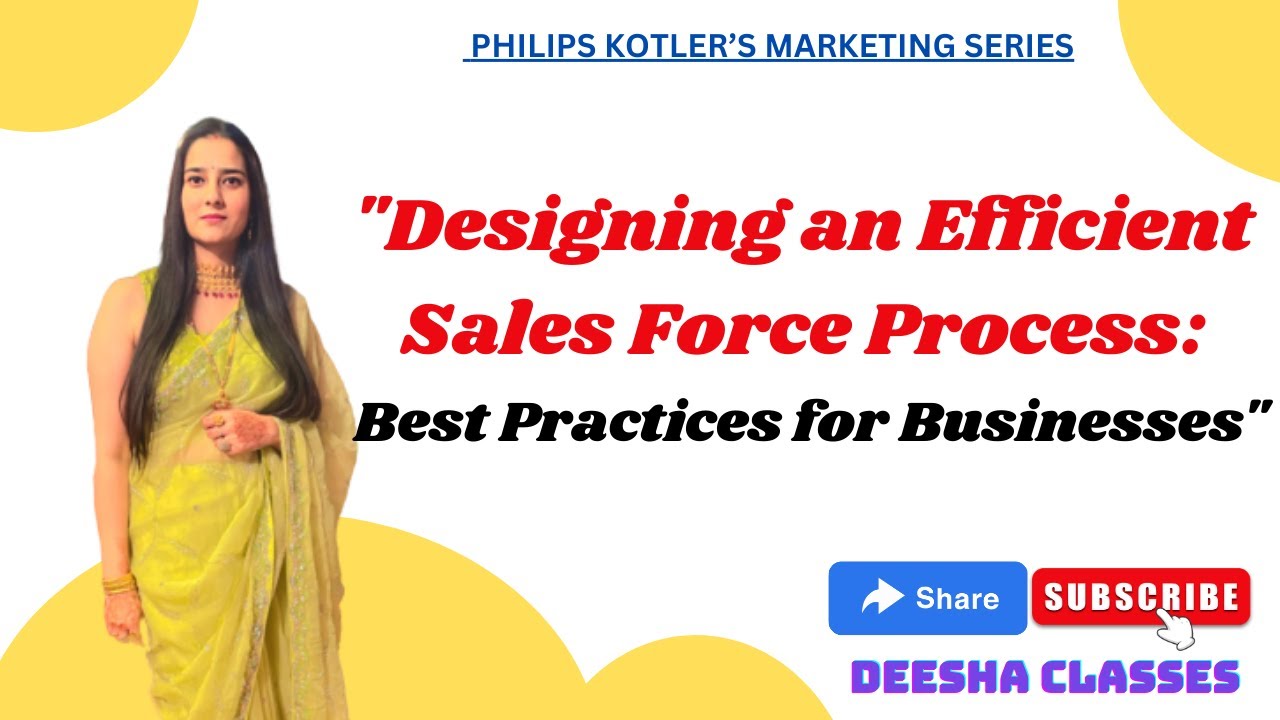 SALES FORCE DESIGNING PROCESS || HPSC PGT COMMERCE 2023, NET COMMERCE 2023, IBPS SO EXAM 2023