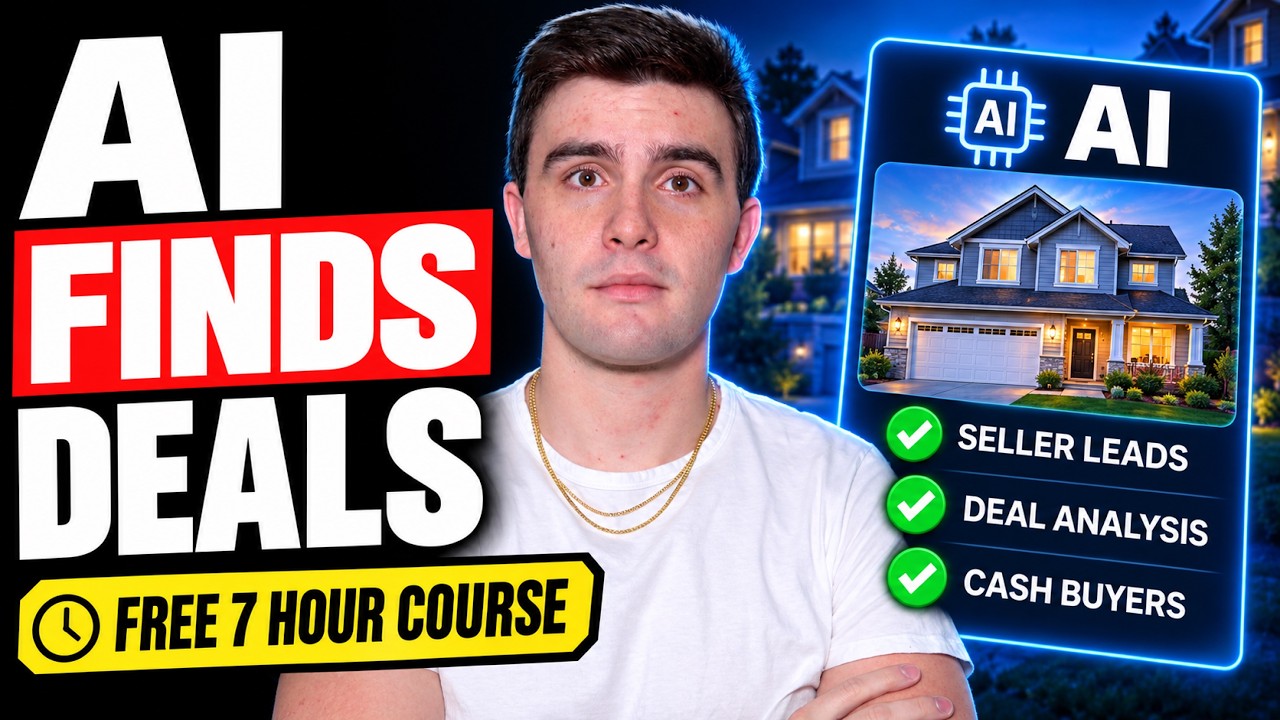 How to Wholesale Real Estate with AI (7 Hour Course)