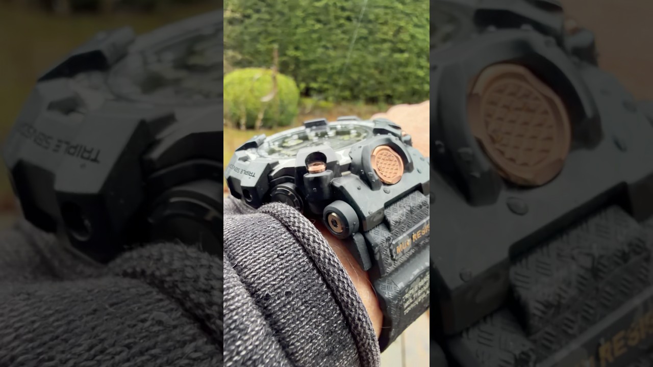G-SHOCK Mudmaster + Raining = ❤️❤️❤️ GWG-2000CR-1A Cracked #gshock #mudmaster #watchdavid