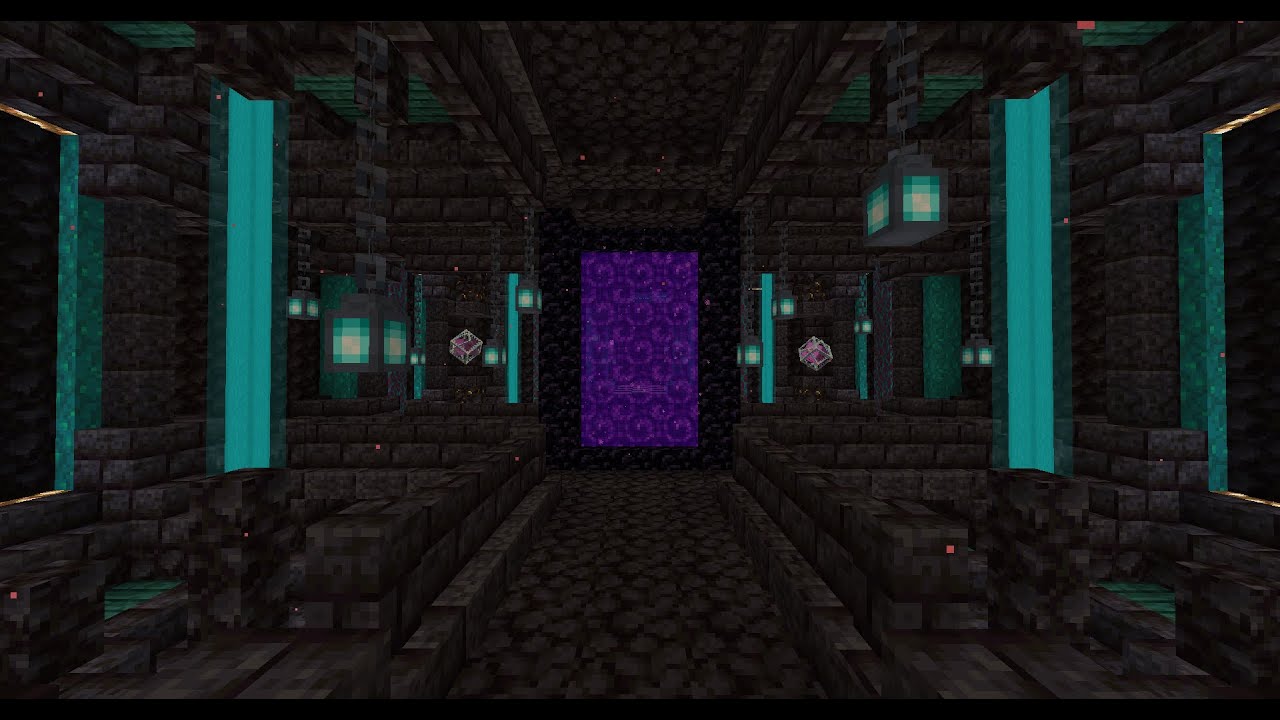 How I Built my Nether Hub and Tunnels.