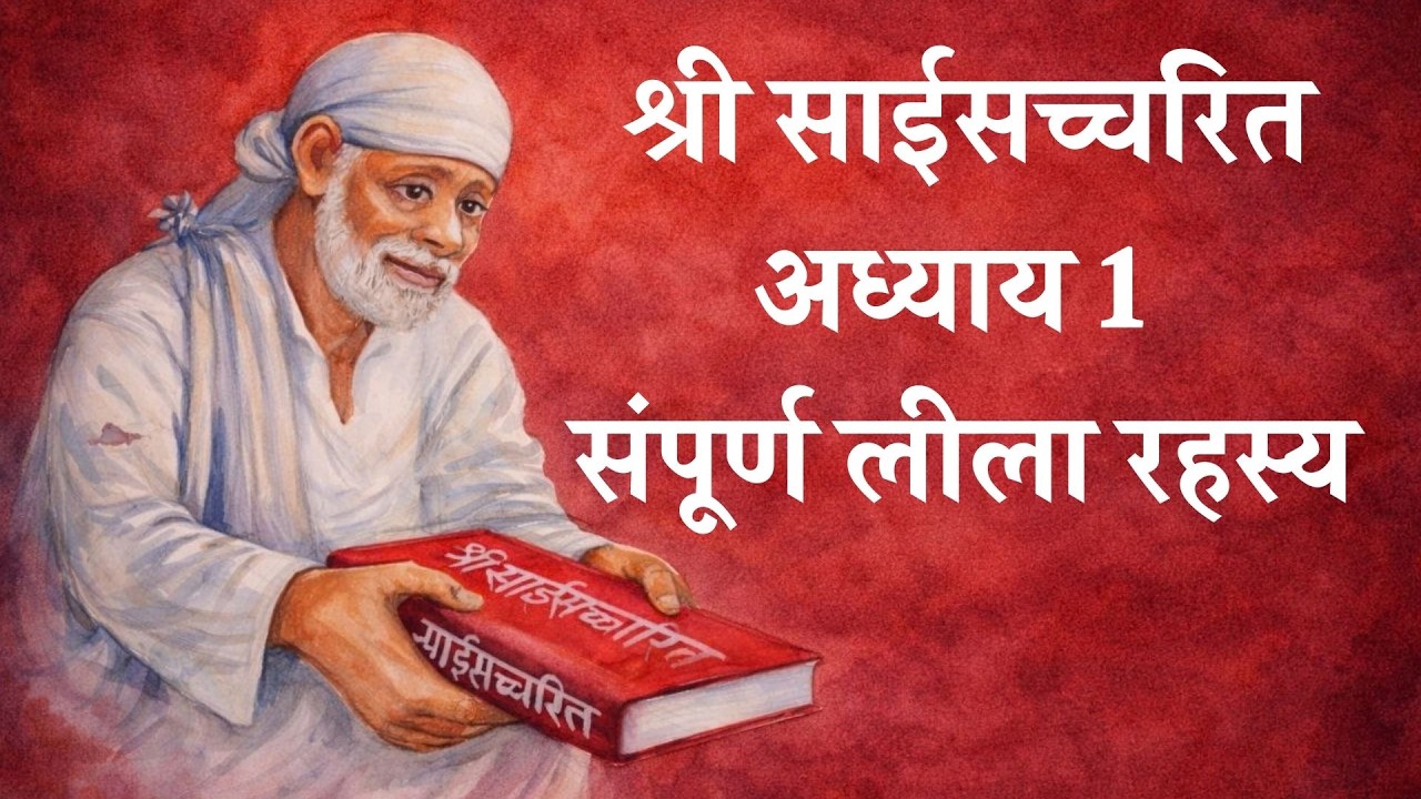 श्री साईसच्चरित अध्याय 1 संपूर्ण लीला रहस्य