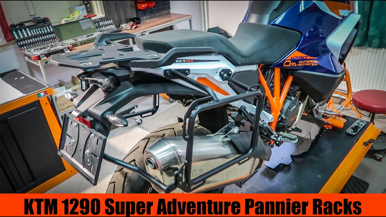 KTM 1290 Super Adventure R/S Pannier Racks Installation
