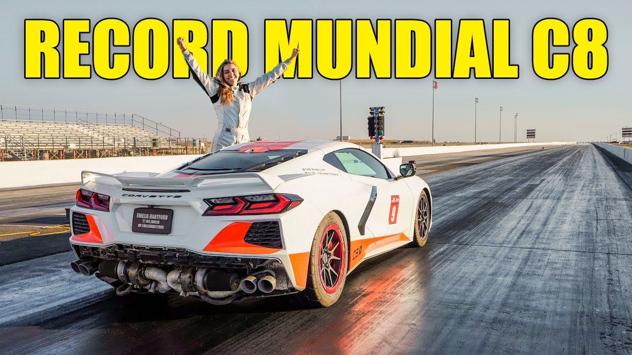 ROMPIMOS EL RECORD MUNDIAL | El Corvette C8 Twin Turbo Más Rápido del Mundo