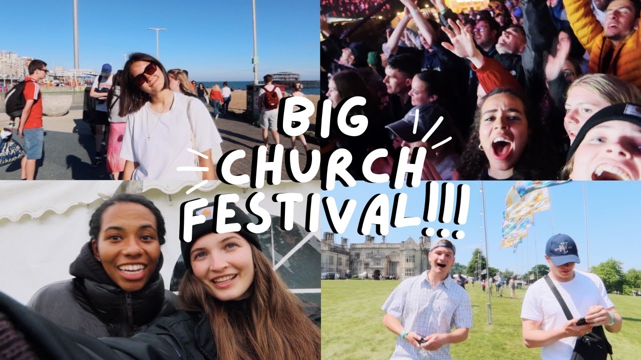 OUR FIRST BIG CHURCH FESTIVAL!!! | VLOG | Soph + Rach