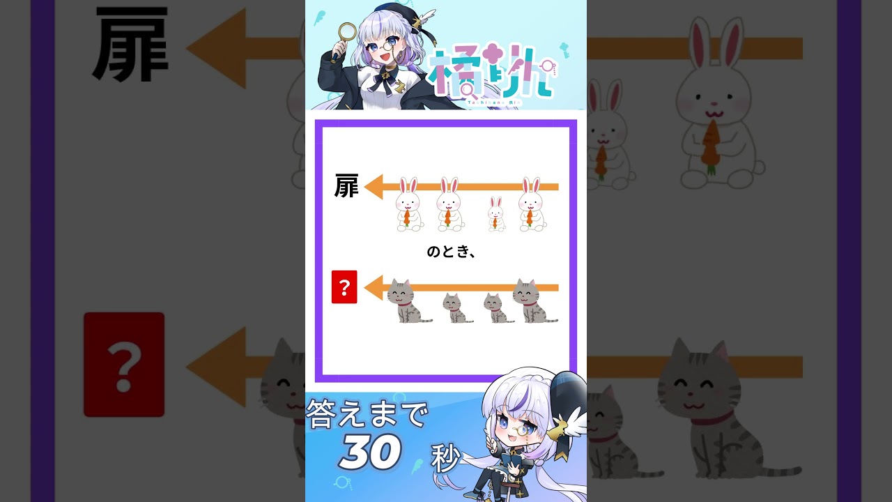 【めたりん謎035】英語の勉強が30日を超えました(/・&omega;・)/ #謎解き #橘りん #めたりん #VTuber #shorts