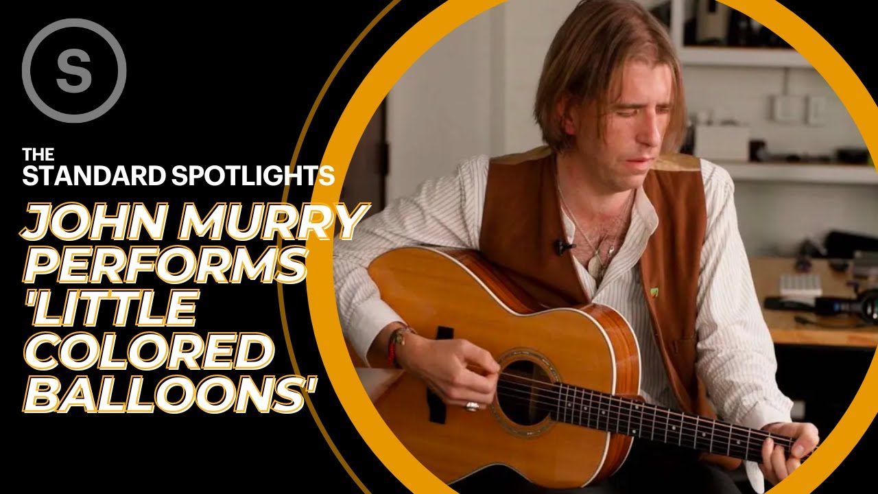 John Murry Performs 'Little Colored Balloons' in SF Standard Studio