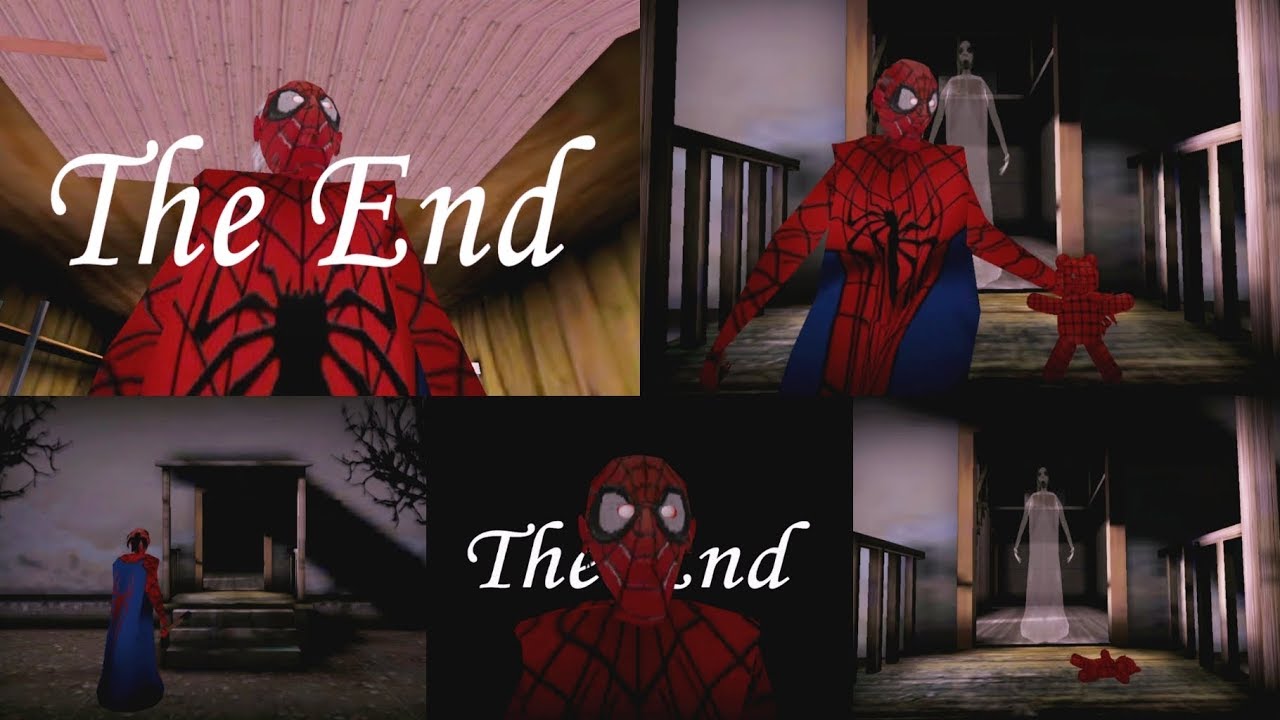 Spiderman Granny All Escape Endings