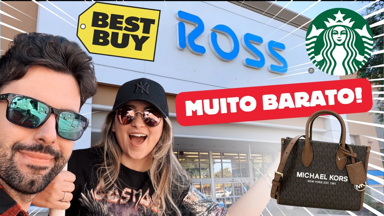 COMPRAS nos ESTADOS UNIDOS - Preços na ROSS e BEST BUY