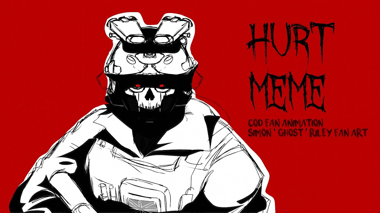 HURT MEME//Simon &lsquo;Ghost&rsquo; Riley fan animation//
