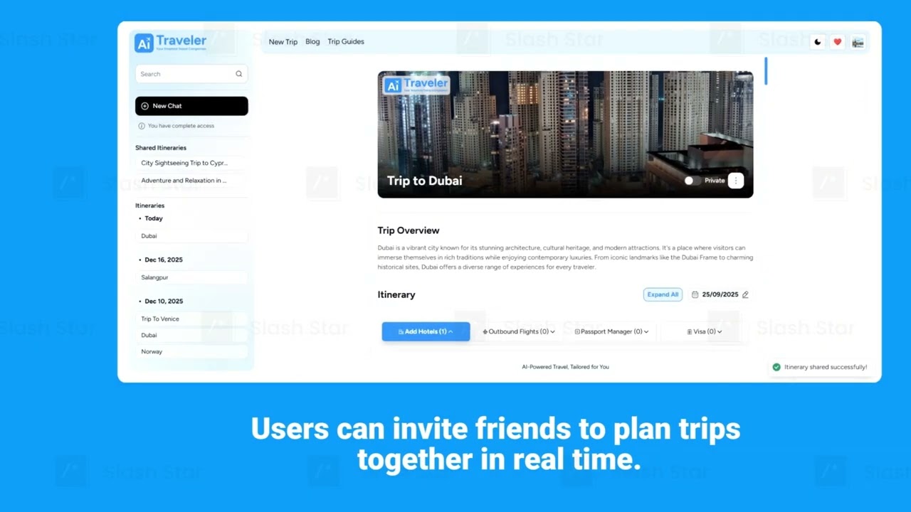 AI Travel Planner Case Study 🌍 | Building an Intelligent Trip Planning Platform
