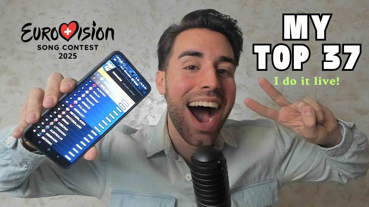 My TOP 37 EUROVISION 2025 🔥 I Do It Live! 🔴 BEFORE THE SHOW | ESC 2025 Reaction Video to All Songs 🔥