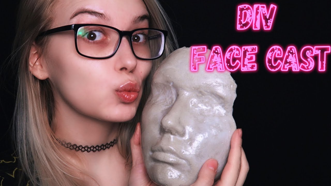 DIY ГИПСОВЫЙ СЛЕПОК ЛИЦА СВОИМИ РУКАМИ / ФЕЙС КАСТ (самый ДЕШЕВЫЙ способ)