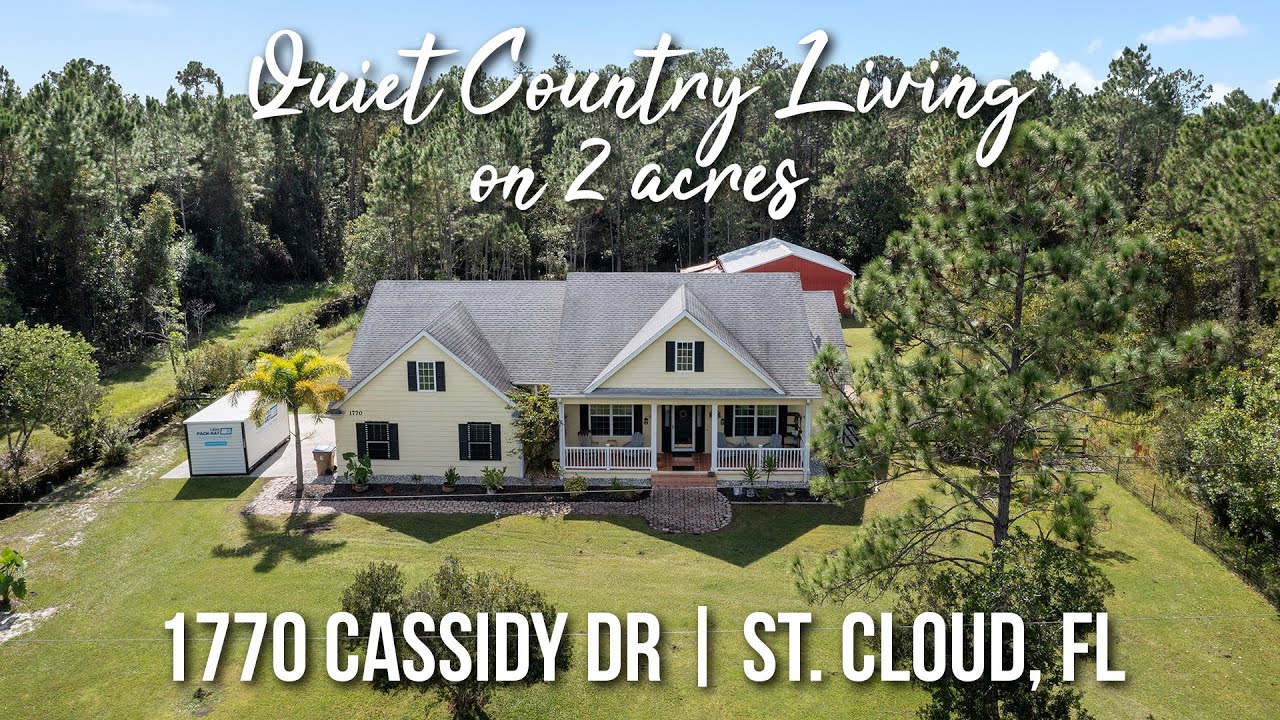 1770 Cassidy Drive Saint Cloud FL 34771 | St. Cloud Home For Sale | Call 321-537-6035