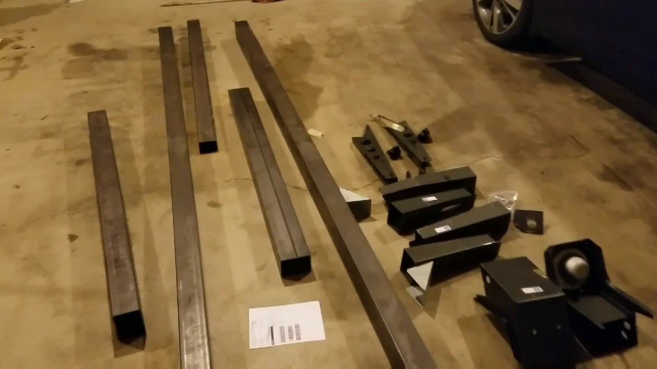 1955 Austin Healey frame  / chassis rebuild part 1