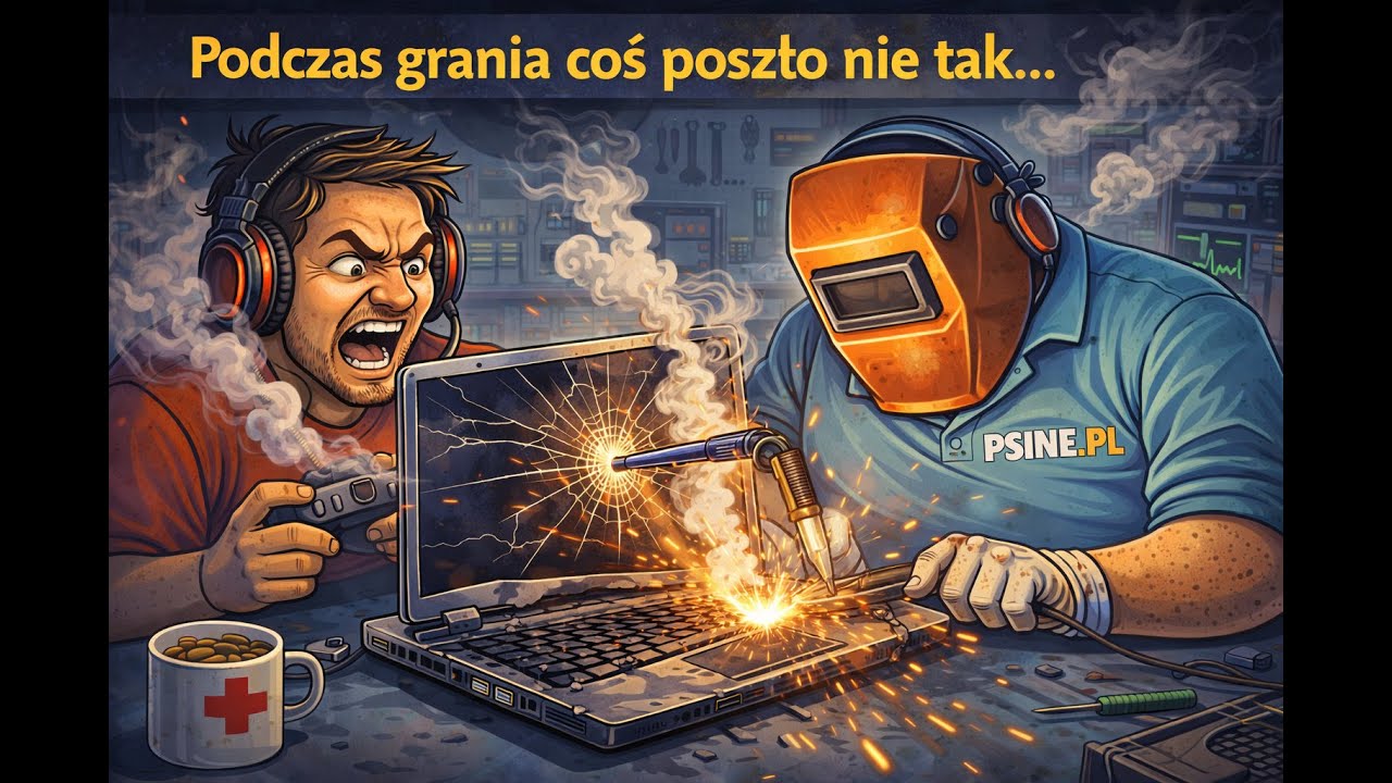 Naprawiamy laptopy, komputery, smartfony i inne urządzenia elektroniczne. 02-03-2026